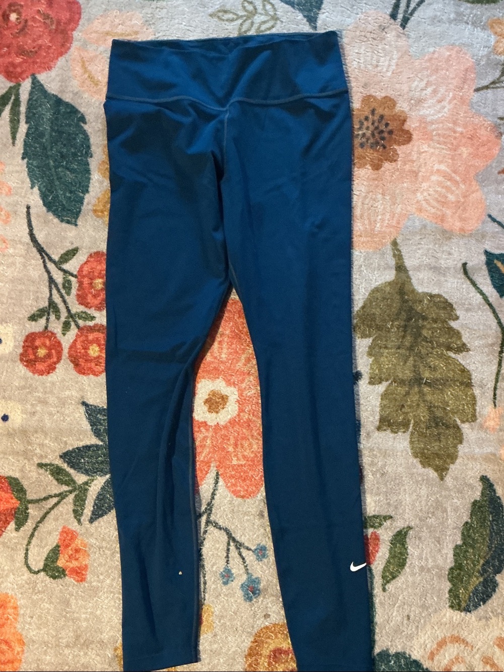Nike Teal Blue High-Rise Athletic Leggings